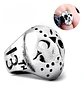 Anillo Acero Inoxidable Viernes 13 Jason Color Plata Hombre - Miniatura 5