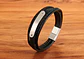 Pulsera Brazalete Acero Inoxidable Placa Color Oro Hombre - Miniatura 3