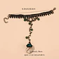 Pulsera Encajé Anillo Choker Rosa Para Mujer Gótico Moda - Miniatura 3
