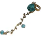 Pulsera Encajé Anillo Choker Rosa Para Mujer Gótico Moda - Miniatura 9