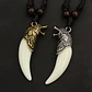 Collar Ajustable Para Hombre Mujer Dije Vikingo Diente Lobo - Miniatura 8