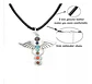 Collar Energía De Sanación Chakras Meditación Hombre Y Mujer - Miniatura 13