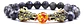 Pulsera Manilla Piedras Naturales Dragon Esfera Fuego Hombre - Miniatura 5