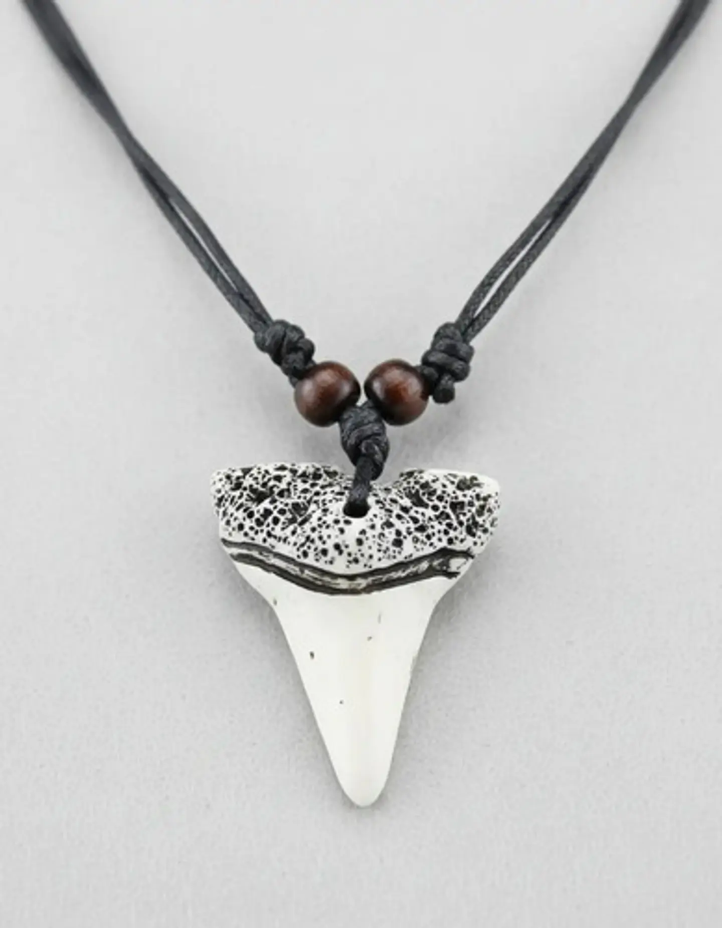 Collar Diente Colmillo Imitación Tiburón Hombre Mujer 2