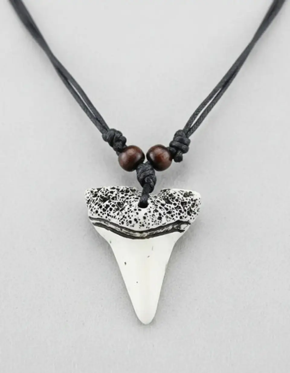 Collar Diente Colmillo Imitación Tiburón Hombre Mujer 2