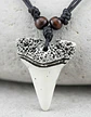 Collar Diente Colmillo Imitación Tiburón Hombre Mujer - Miniatura 3