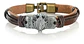 Pulsera Manilla Brazalete Iron Man Color Cafe Hombre Mujer - Miniatura 3
