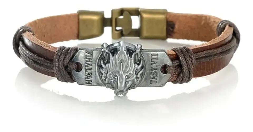 Pulsera Manilla Brazalete Iron Man Color Cafe Hombre Mujer 3