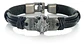 Pulsera Manilla Brazalete Iron Man Color Cafe Hombre Mujer - Miniatura 4