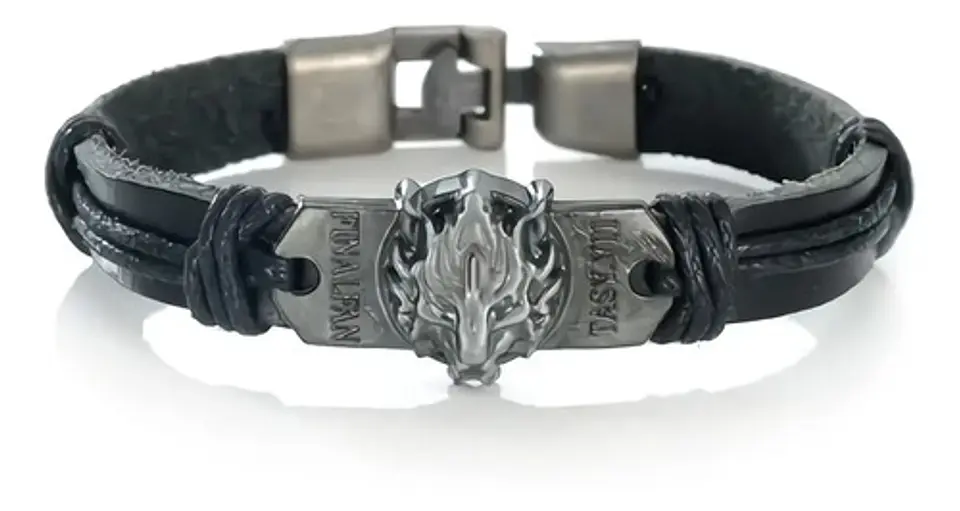 Pulsera Manilla Brazalete Iron Man Color Cafe Hombre Mujer 4