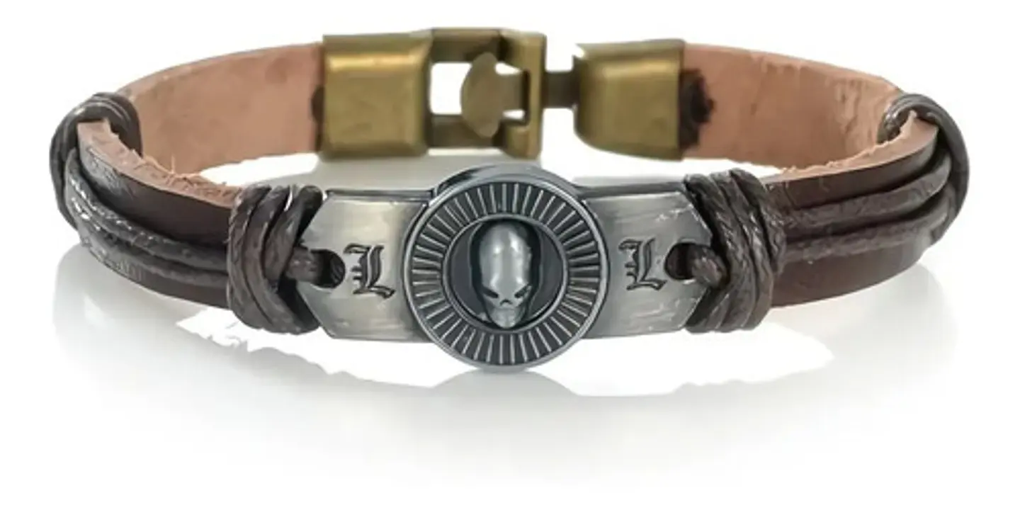 Pulsera Manilla Brazalete Iron Man Color Cafe Hombre Mujer 5