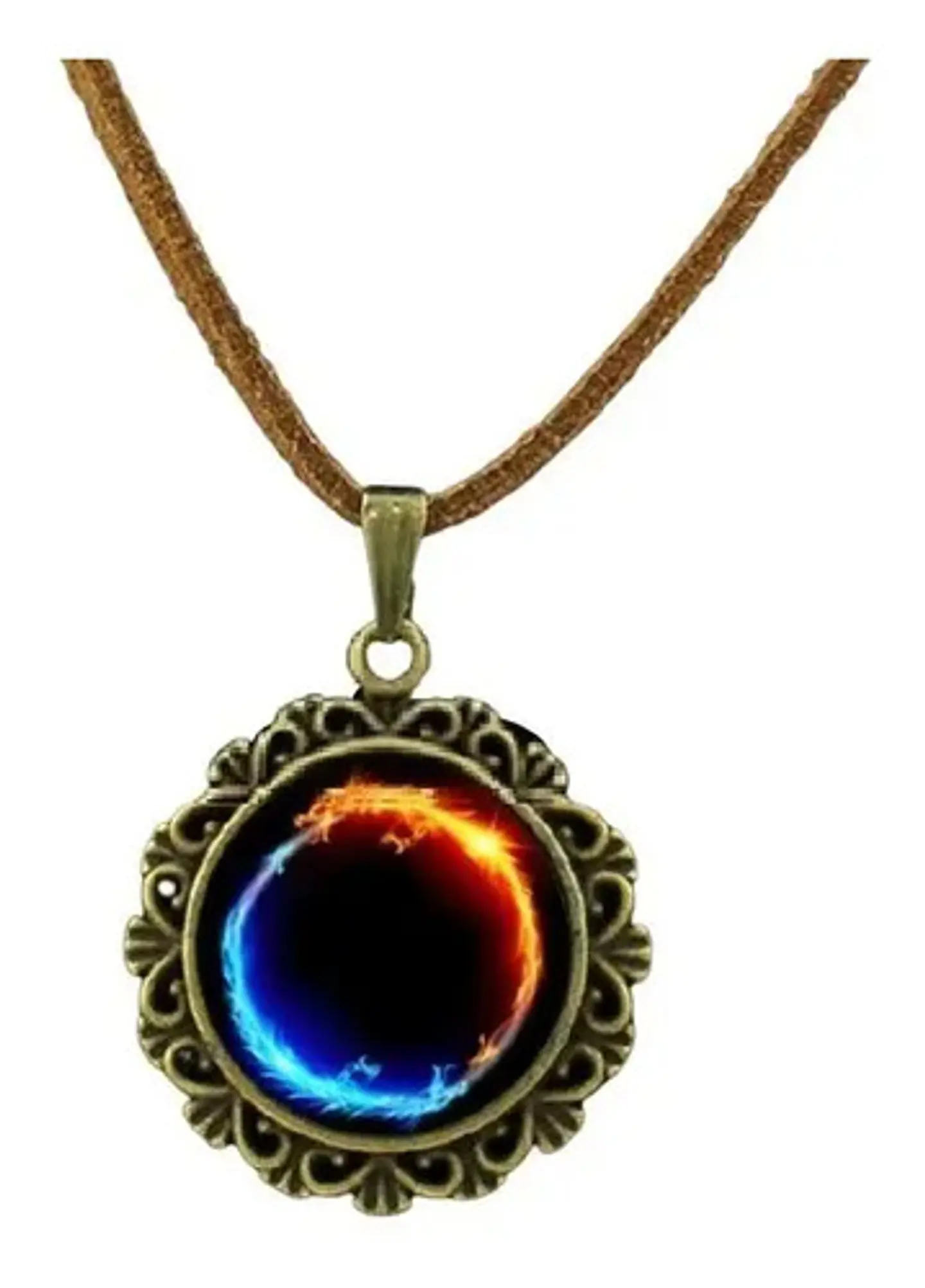 Collar Colgante Mandala Meditacion Chakras Hombre Yoga Mujer 1
