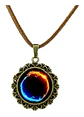 Collar Colgante Mandala Meditacion Chakras Hombre Yoga Mujer - Miniatura 1