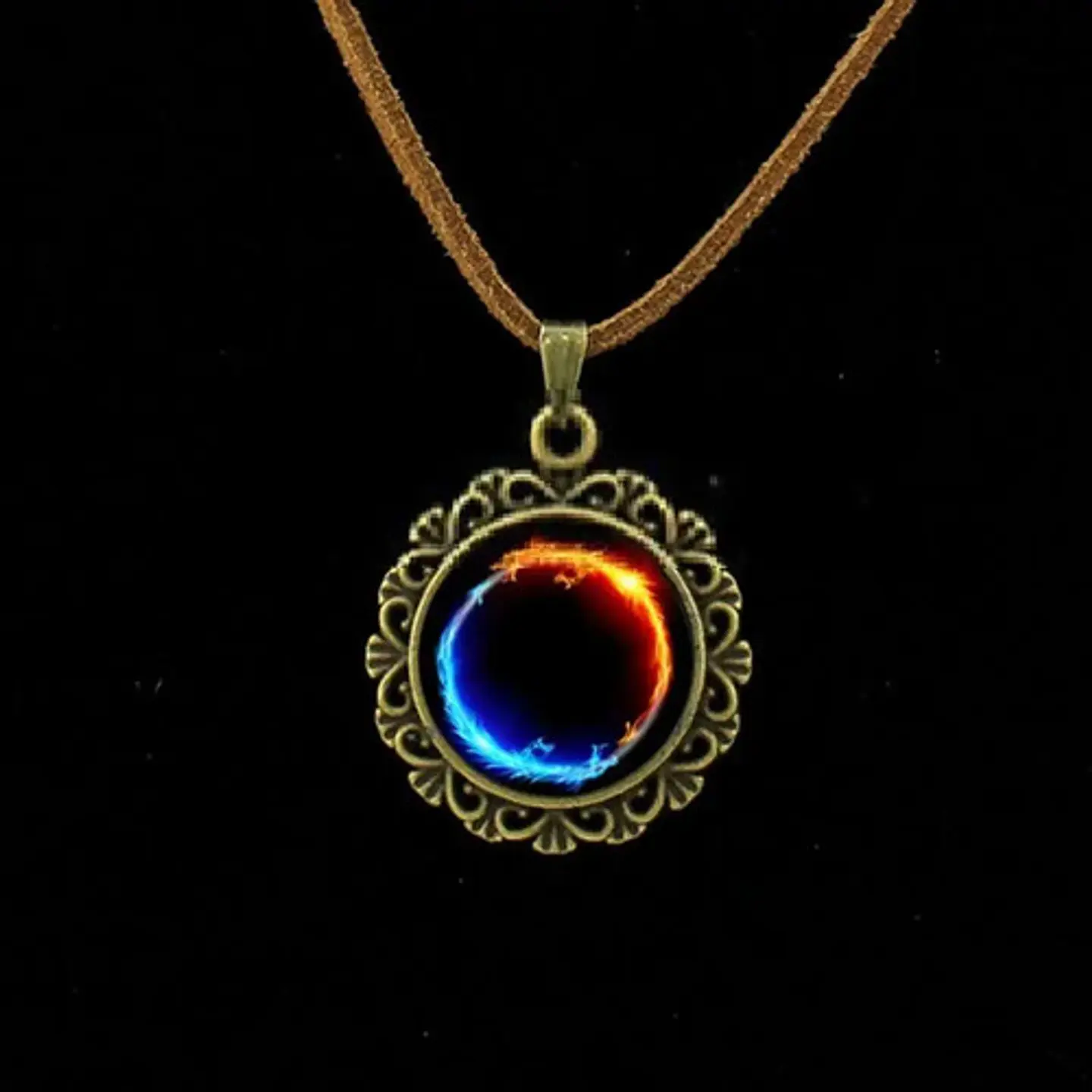 Collar Colgante Mandala Meditacion Chakras Hombre Yoga Mujer 3