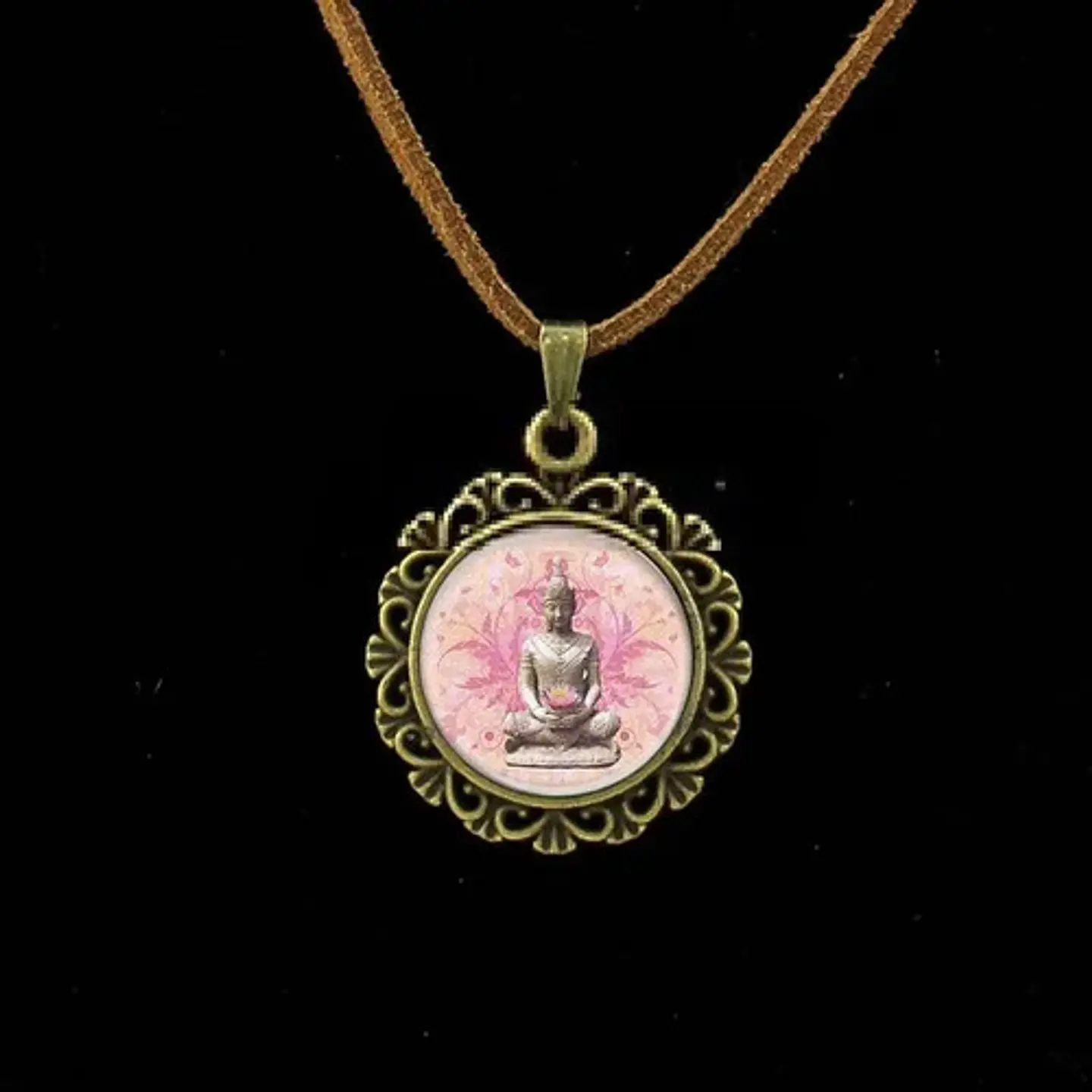 Collar Colgante Mandala Meditacion Chakras Hombre Yoga Mujer 6