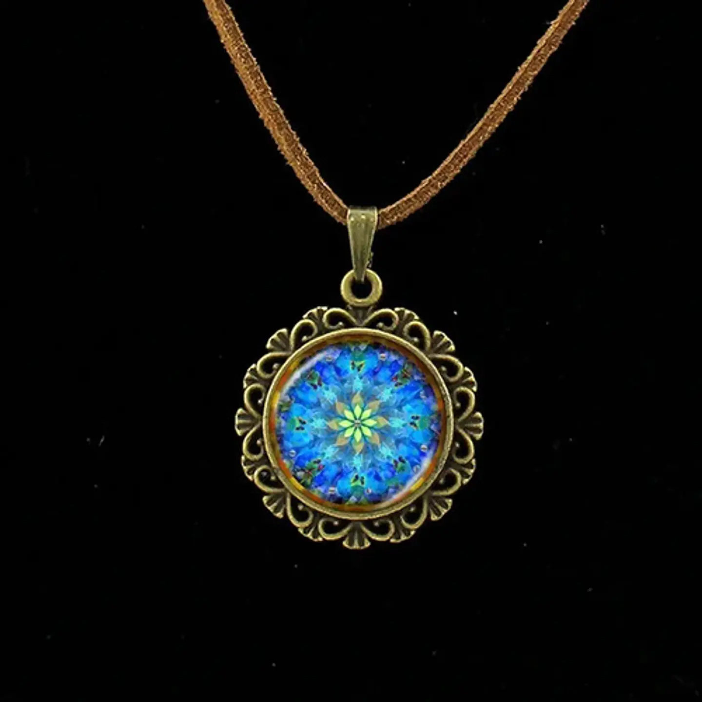 Collar Colgante Mandala Meditacion Chakras Hombre Yoga Mujer 11