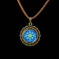 Collar Colgante Mandala Meditacion Chakras Hombre Yoga Mujer - Miniatura 11