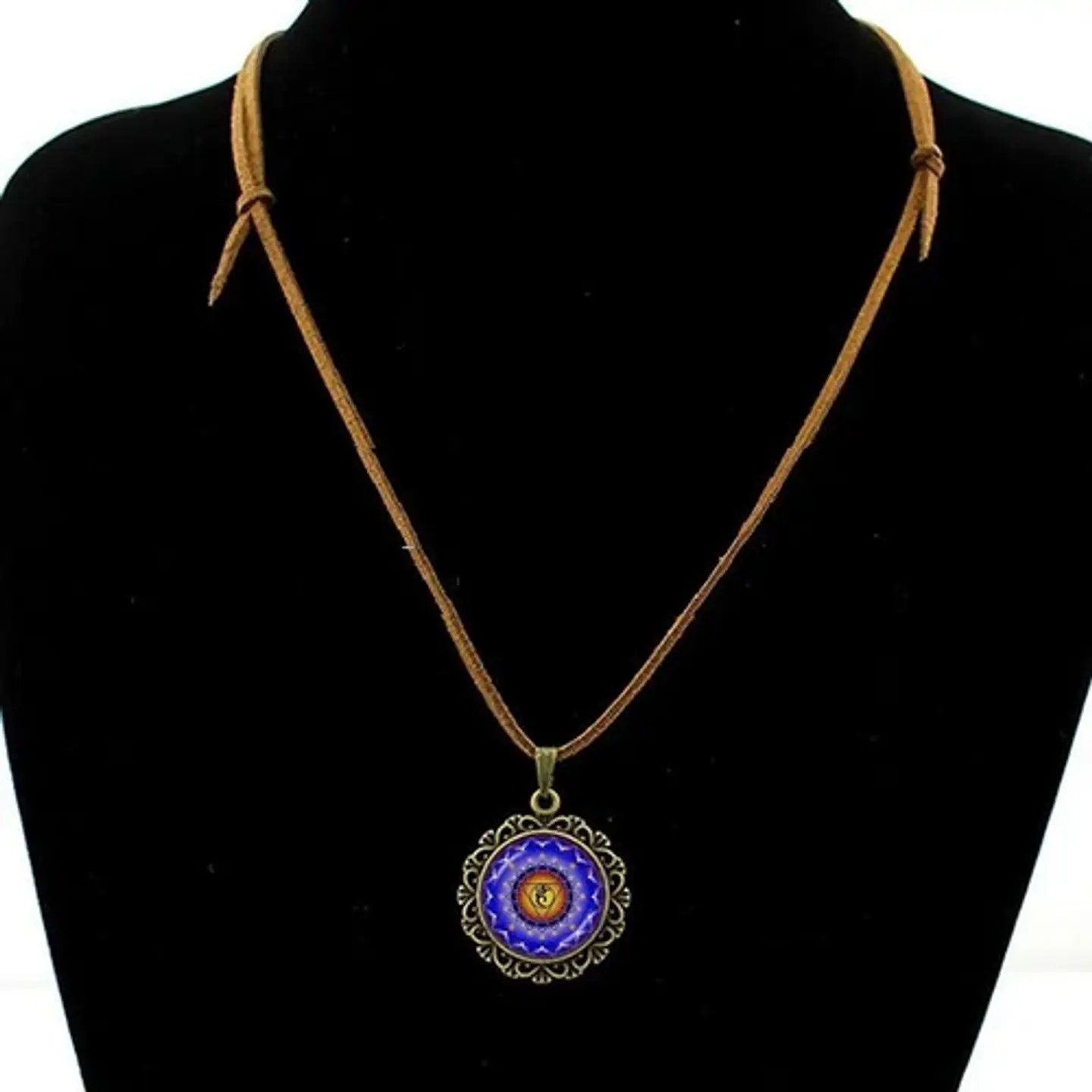 Collar Colgante Mandala Meditacion Chakras Hombre Yoga Mujer 17