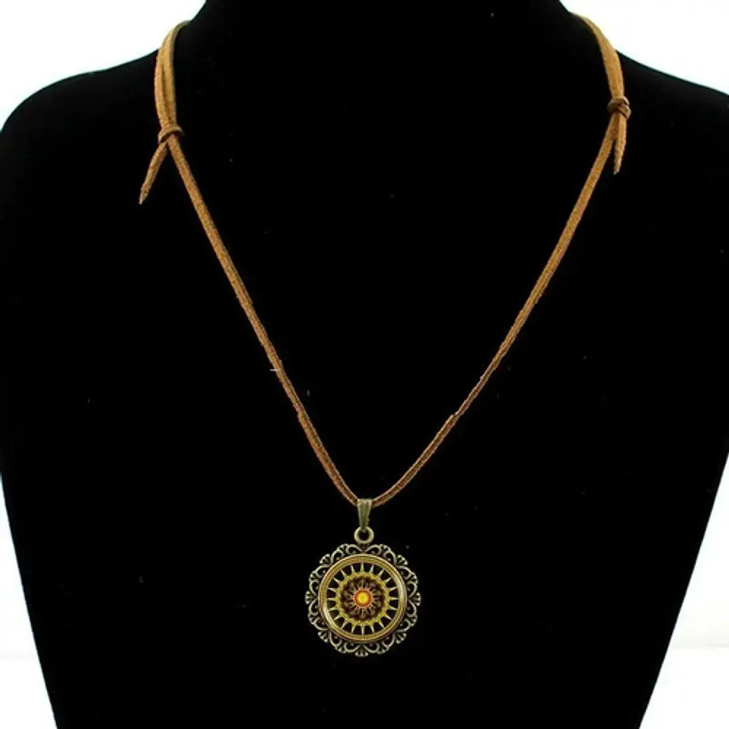 Collar Colgante Mandala Meditacion Chakras Hombre Yoga Mujer 19