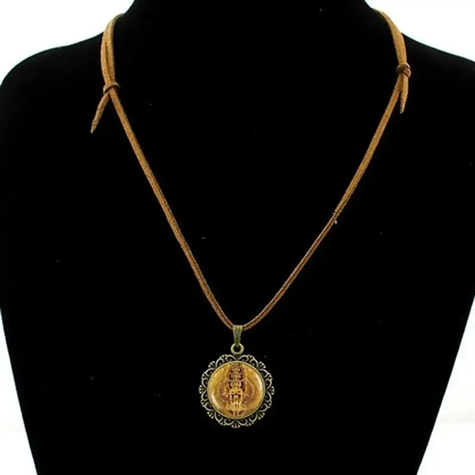 Collar Colgante Mandala Meditacion Chakras Hombre Yoga Mujer 24