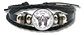 Pulsera Manilla Cuero San Michael Brilla En Oscuridad Hombre - Miniatura 1