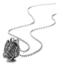 Collar Acero Inoxidable Color Plata Pitbull Perro Hombre  - Miniatura 3