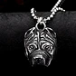 Collar Acero Inoxidable Color Plata Pitbull Perro Hombre  - Miniatura 9