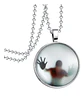 Collar Colgante Acero Inox Walking Dead Fluorescente Hombre - Miniatura 2