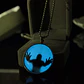 Collar Colgante Acero Inox Walking Dead Fluorescente Hombre - Miniatura 13