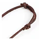 Collar Colgante Cuerda De Cuero Cruz Hoja Hombre Y Mujer - Miniatura 6