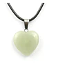 Collar Corazon Piedra Natural Brilla En La Oscuridad Mujer - Miniatura 14