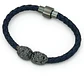 Pulsera Manilla Brazalete Cuero Magnética León Hombre Mujer - Miniatura 1