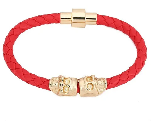 Pulsera Manilla Brazalete Cráneo Calavera Skull Hombre Mujer