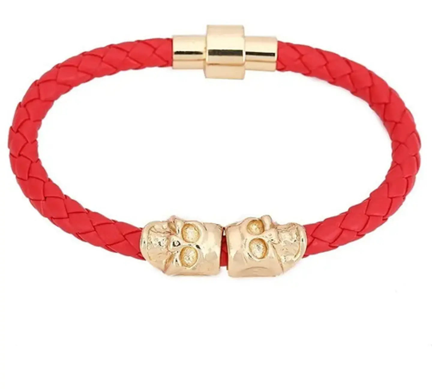 Pulsera Manilla Brazalete Cráneo Calavera Skull Hombre Mujer 1