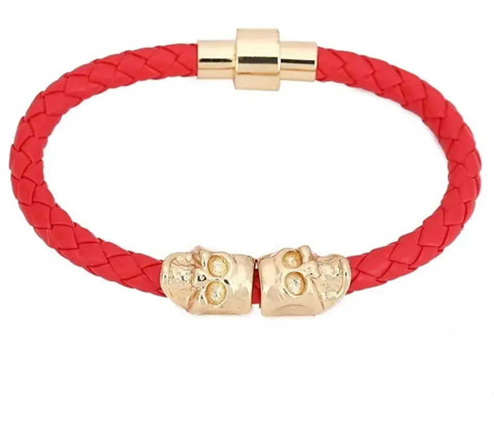 Pulsera Manilla Brazalete Cráneo Calavera Skull Hombre Mujer 1