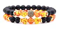 Pulsera Brazalete Manillas 2 Unids Piedras Naturales Hombre - Miniatura 4