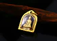 Collar Acero Inoxidable Color Oro Buda Meditación Hombre  - Miniatura 11