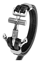 Brazalete Pulsera Cuero Ancla Acero Inoxidable Para Hombre - Miniatura 2