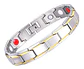 Pulsera Brazalete Turmalina Iones Germanio Magnética Hombre - Miniatura 1