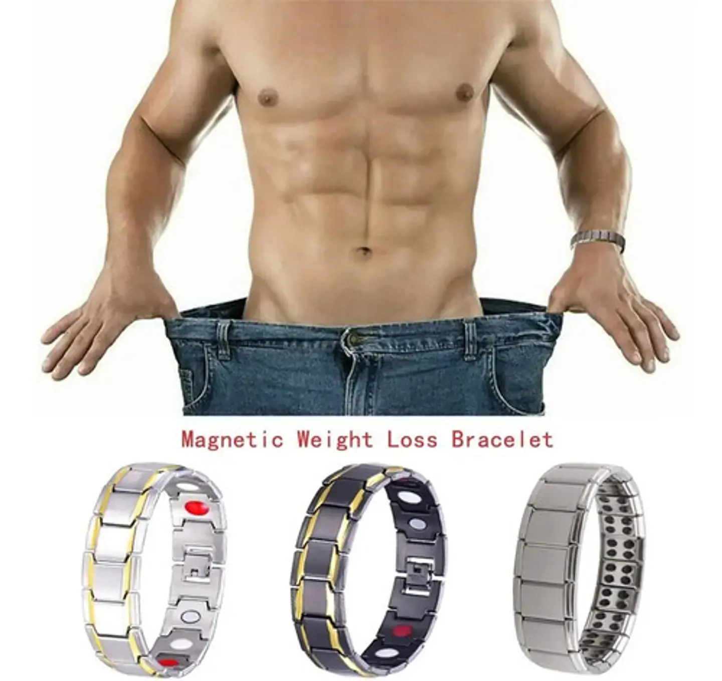 Pulsera Brazalete Turmalina Iones Germanio Magnética Hombre 3