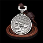 Collar Colgante Amuleto Cuero Cráneo Calavera Gótico Hombre - Miniatura 7