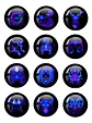 Pulsera Cuero Hombre Mujer Manilla Brazalete Signos Zodiaco - Miniatura 30