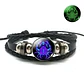 Pulsera Cuero Hombre Mujer Manilla Brazalete Signos Zodiaco - Miniatura 63