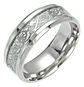 Anillo Argolla Brilla En La Oscuridad Dragón Luminoso Hombre - Miniatura 12