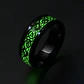 Anillo Argolla Brilla En La Oscuridad Dragón Luminoso Hombre - Miniatura 15