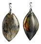 Collar Piedra Lunar Natural Labradorita Cristal Hombre Mujer - Miniatura 5