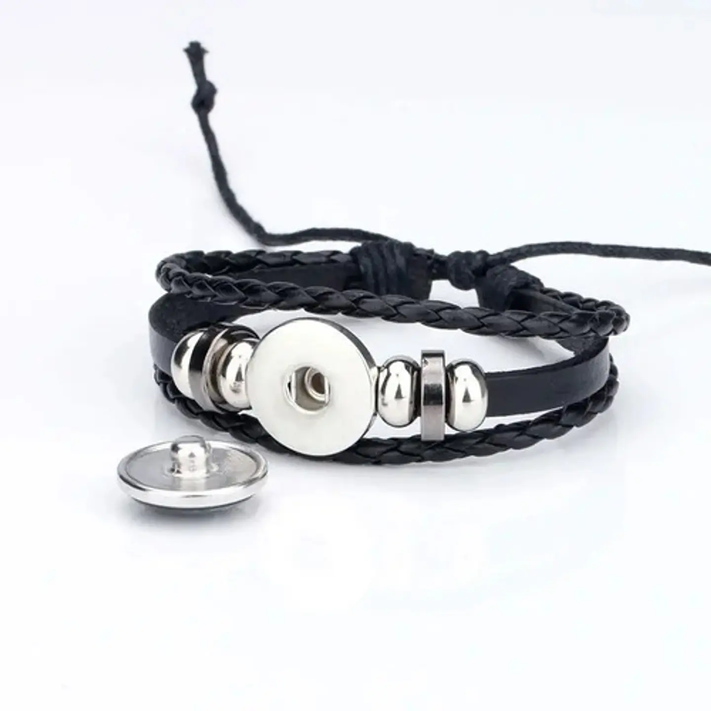Pulsera Manilla Cuero Signos Zodiacales Para Hombre Mujer 11