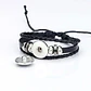 Pulsera Manilla Cuero Signos Zodiacales Para Hombre Mujer - Miniatura 11