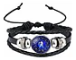 Pulsera Manilla Cuero Signos Zodiacales Para Hombre Mujer - Miniatura 15
