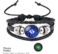 Pulsera Manilla Cuero Signos Zodiacales Para Hombre Mujer - Miniatura 22